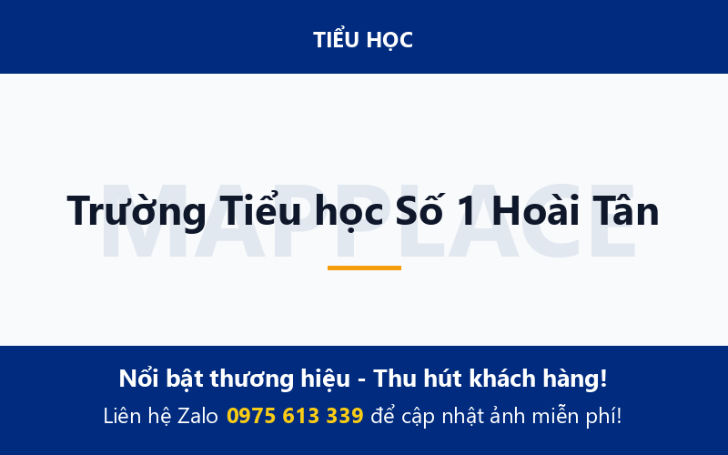 Trường Tiểu học Số 1 Hoài Tân