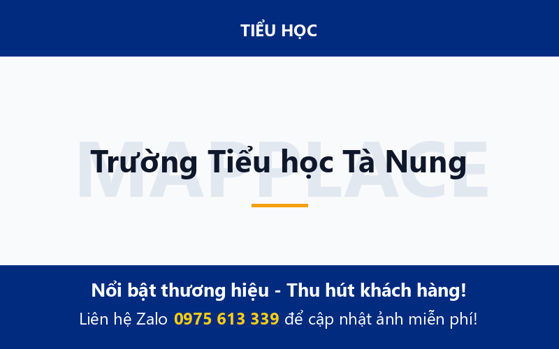 Trường Tiểu học Tà Nung