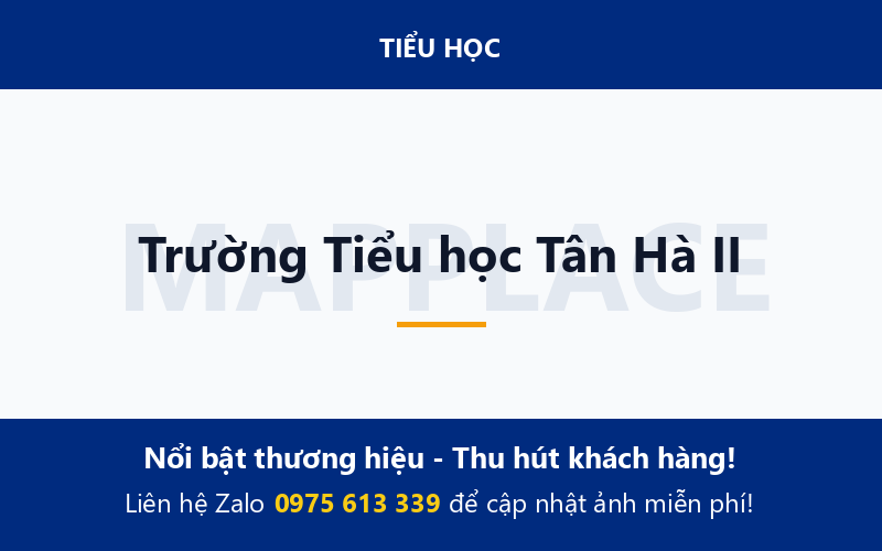 Trường Tiểu học Tân Hà II
