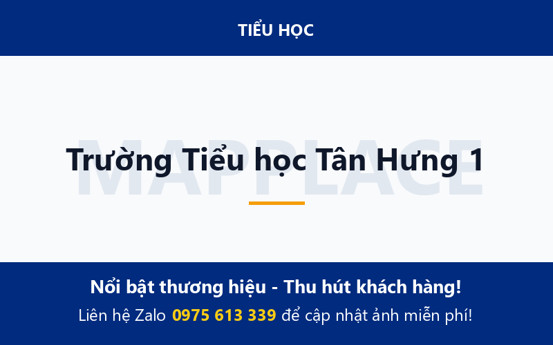 Trường Tiểu học Tân Hưng 1