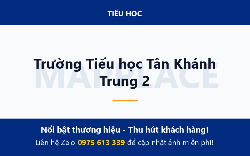 Trường Tiểu học Tân Khánh Trung 2