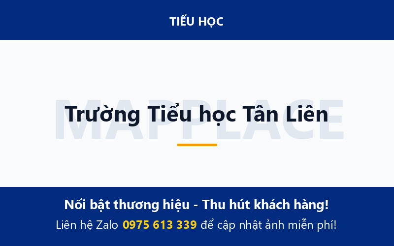 Trường Tiểu học Tân Liên