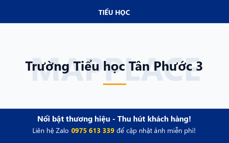 Trường Tiểu học Tân Phước 3