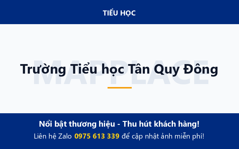 Trường Tiểu học Tân Quy Đông