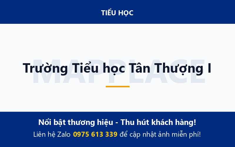 Trường Tiểu học Tân Thượng I
