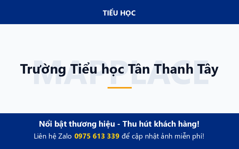 Trường Tiểu học Tân Thanh Tây