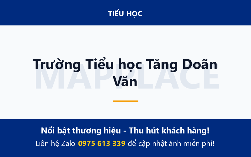 Trường Tiểu học Tăng Doãn Văn