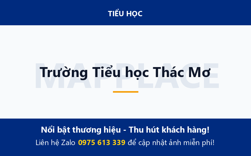 Trường Tiểu học Thác Mơ