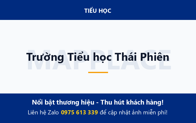 Trường Tiểu học Thái Phiên