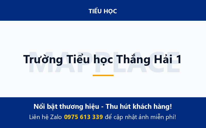 Trường Tiểu học Thắng Hải 1