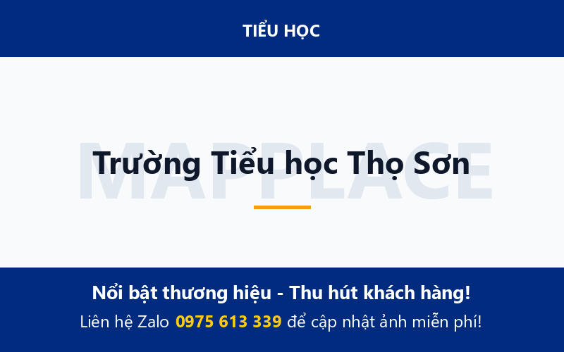 Trường Tiểu học Thọ Sơn
