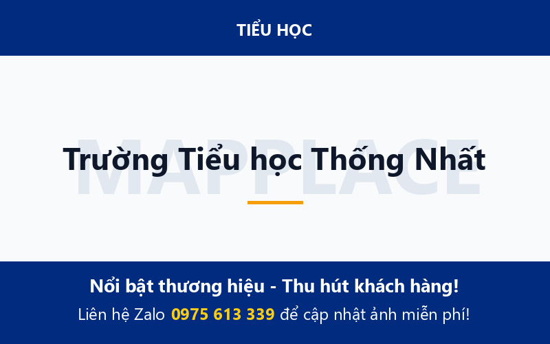 Trường Tiểu học Thống Nhất