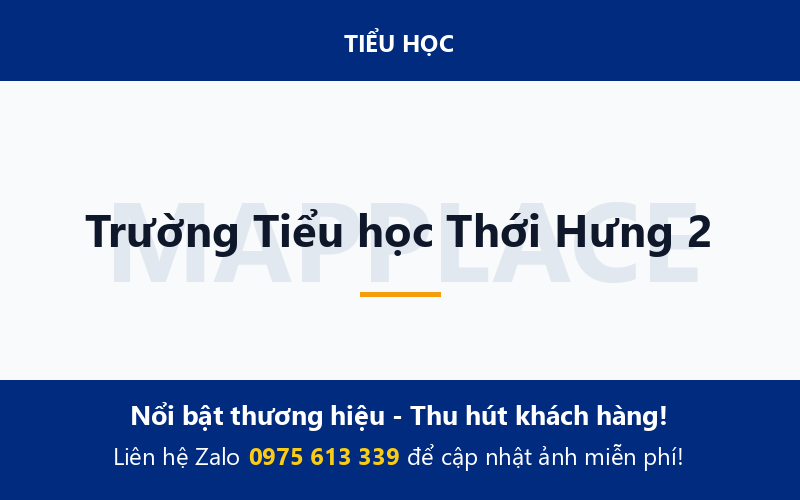 Trường Tiểu học Thới Hưng 2