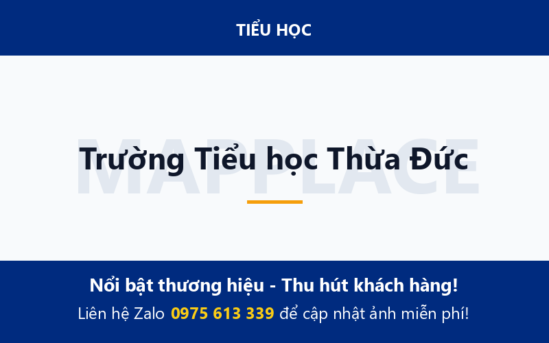 Trường Tiểu học Thừa Đức