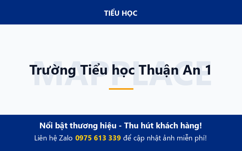 Trường Tiểu học Thuận An 1