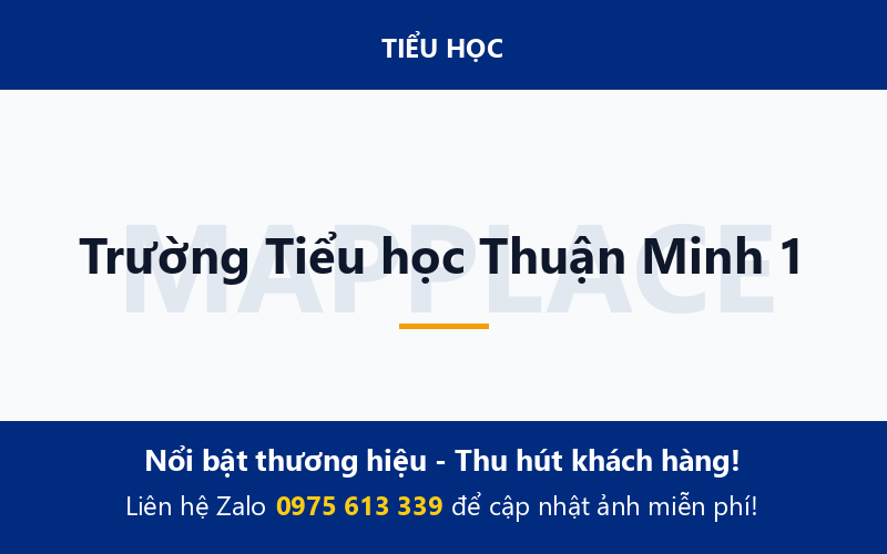 Trường Tiểu học Thuận Minh 1
