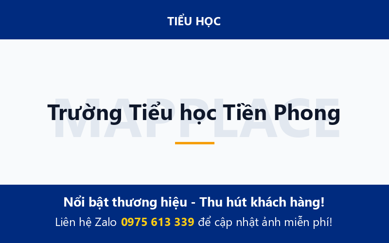 Trường Tiểu học Tiền Phong