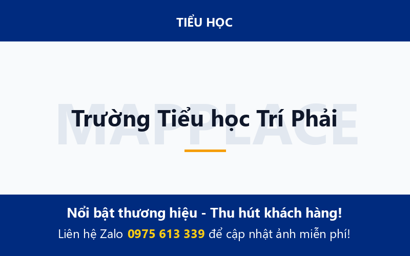 Trường Tiểu học Trí Phải