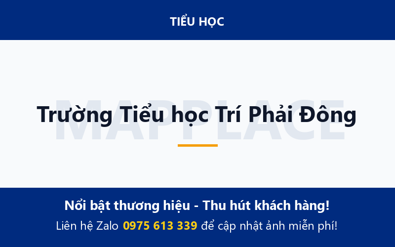 Trường Tiểu học Trí Phải Đông