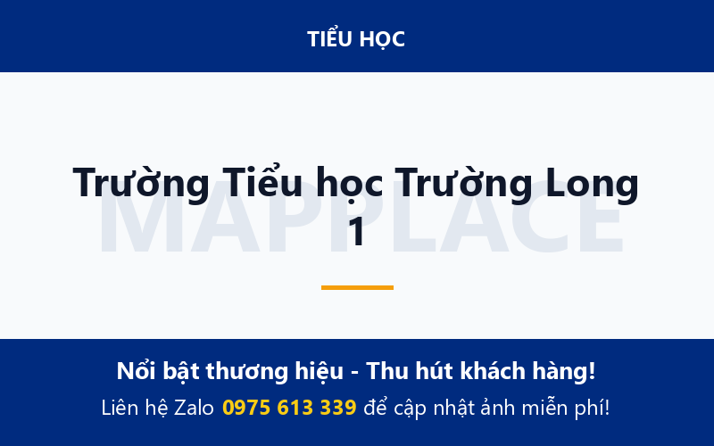 Trường Tiểu học Trường Long 1