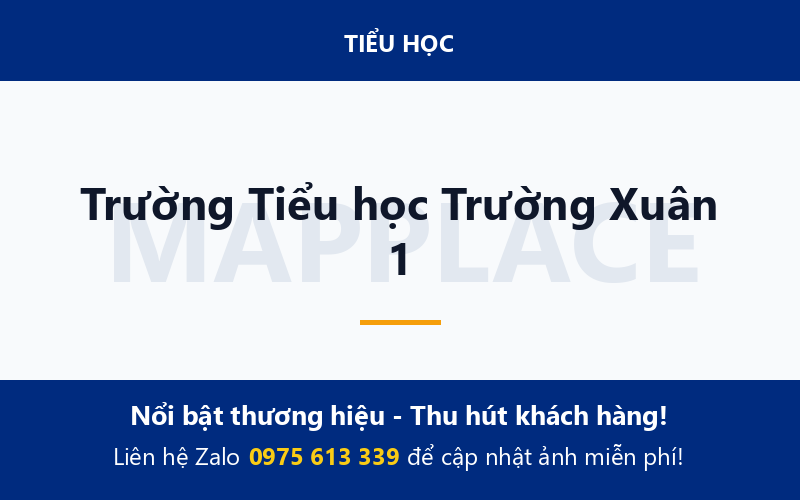 Trường Tiểu học Trường Xuân 1