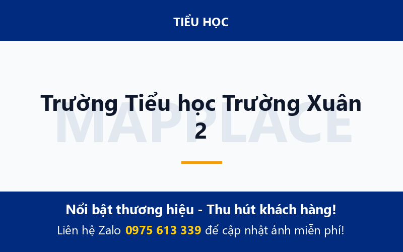 Trường Tiểu học Trường Xuân 2