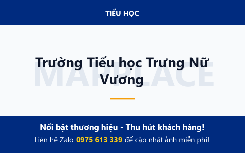 Trường Tiểu học Trưng Nữ Vương