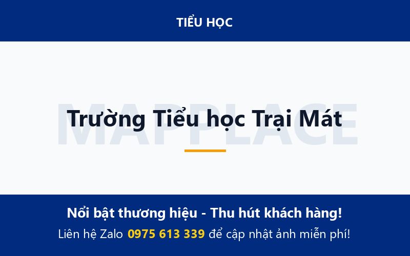 Trường Tiểu học Trại Mát