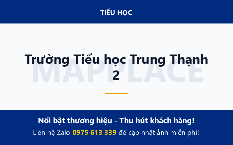 Trường Tiểu học Trung Thạnh 2