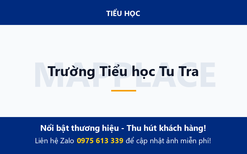 Trường Tiểu học Tu Tra