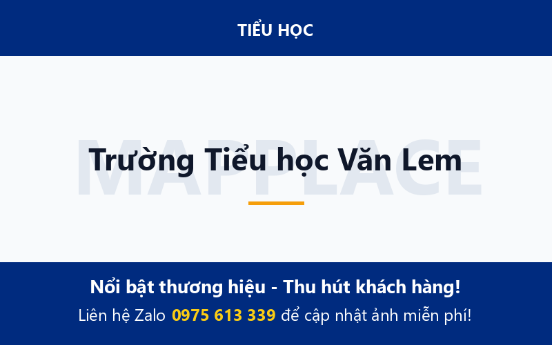 Trường Tiểu học Văn Lem