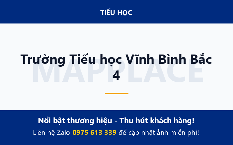Trường Tiểu học Vĩnh Bình Bắc 4