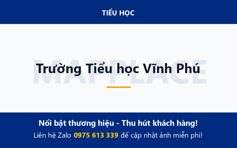 Trường Tiểu học Vĩnh Phú