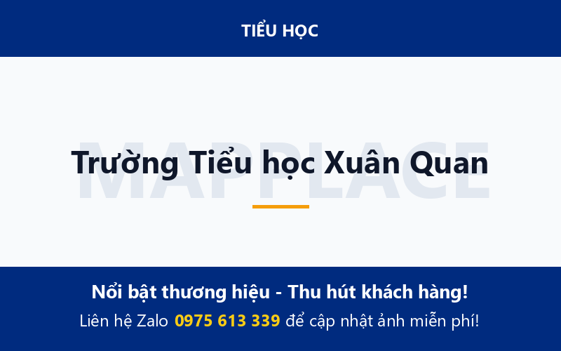 Trường Tiểu học Xuân Quan
