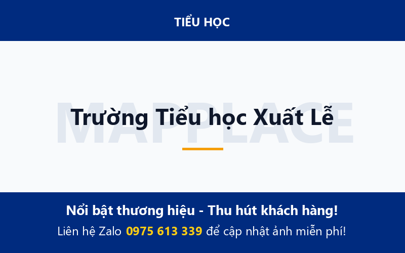 Trường Tiểu học Xuất Lễ
