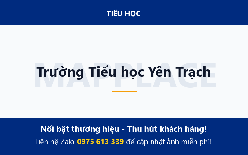 Trường Tiểu học Yên Trạch