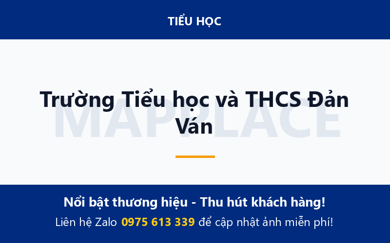 Trường Tiểu học và THCS Đản Ván