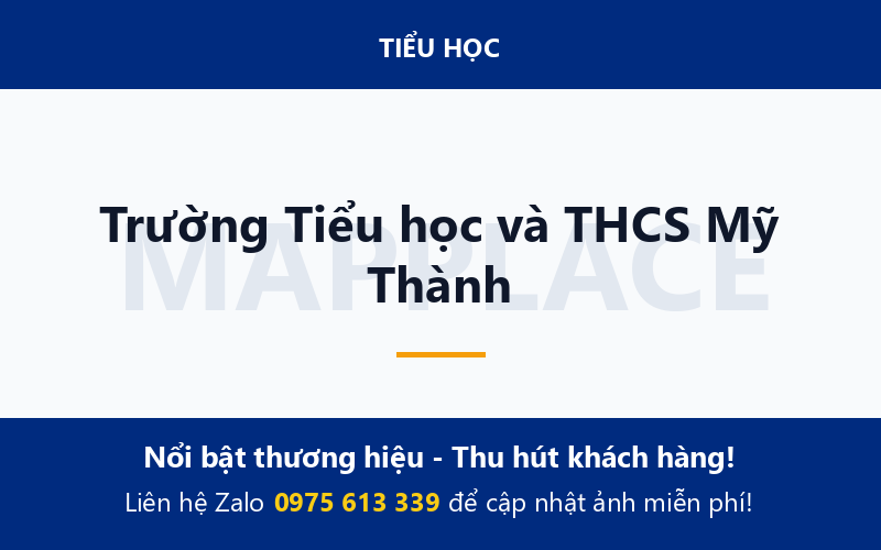 Trường Tiểu học và THCS Mỹ Thành