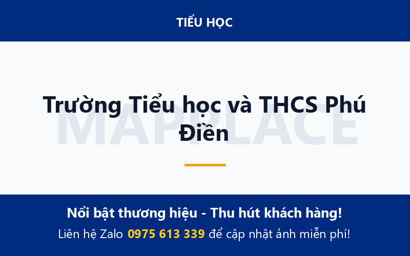Trường Tiểu học và THCS Phú Điền