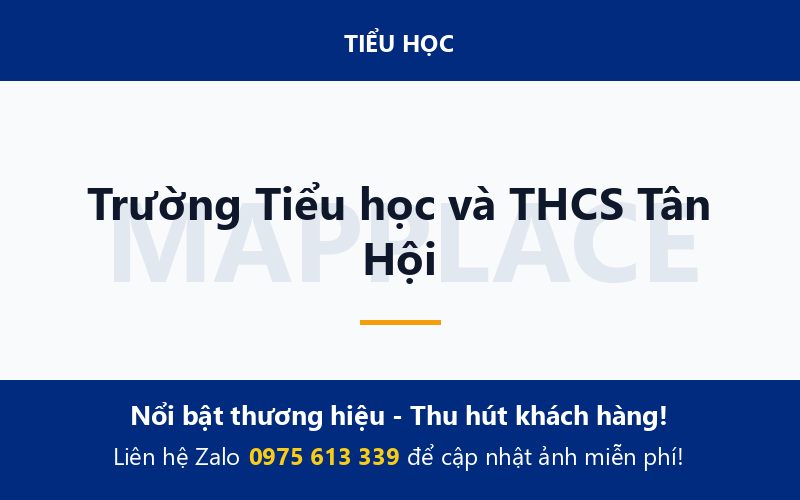 Trường Tiểu học và THCS Tân Hội