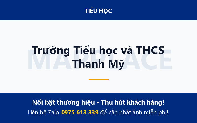 Trường Tiểu học và THCS Thanh Mỹ