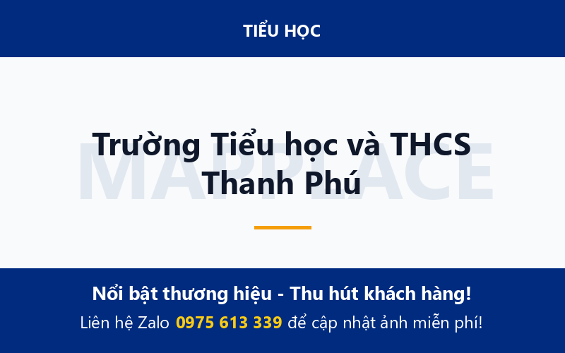 Trường Tiểu học và THCS Thanh Phú