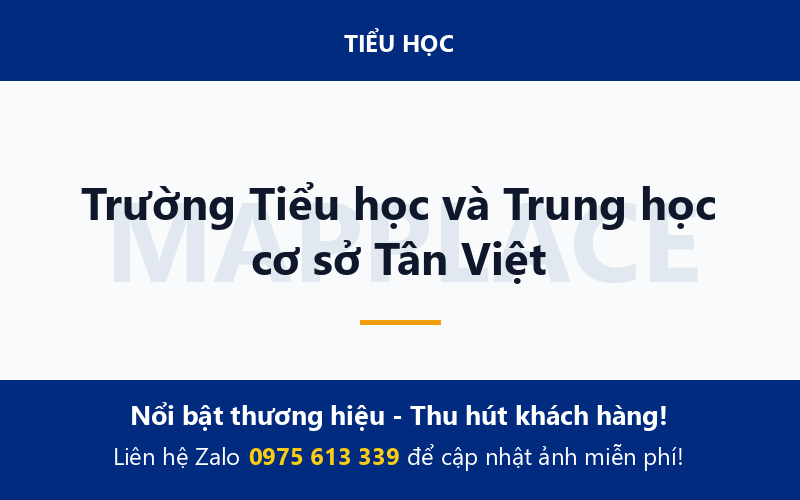 Trường Tiểu học và Trung học cơ sở Tân Việt