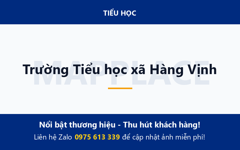 Trường Tiểu học xã Hàng Vịnh