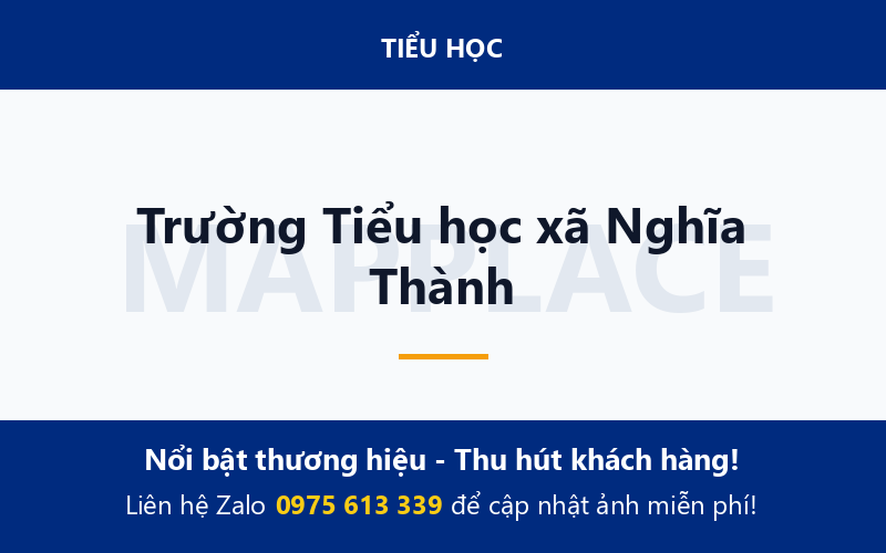 Trường Tiểu học xã Nghĩa Thành