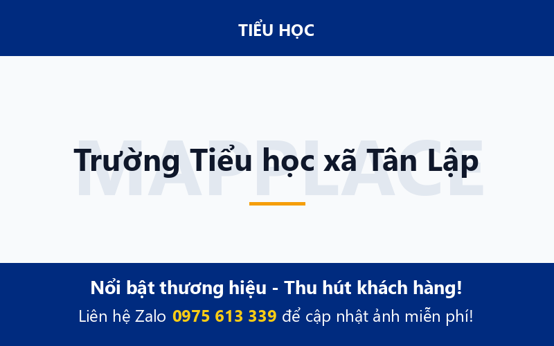 Trường Tiểu học xã Tân Lập