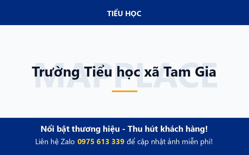 Trường Tiểu học xã Tam Gia