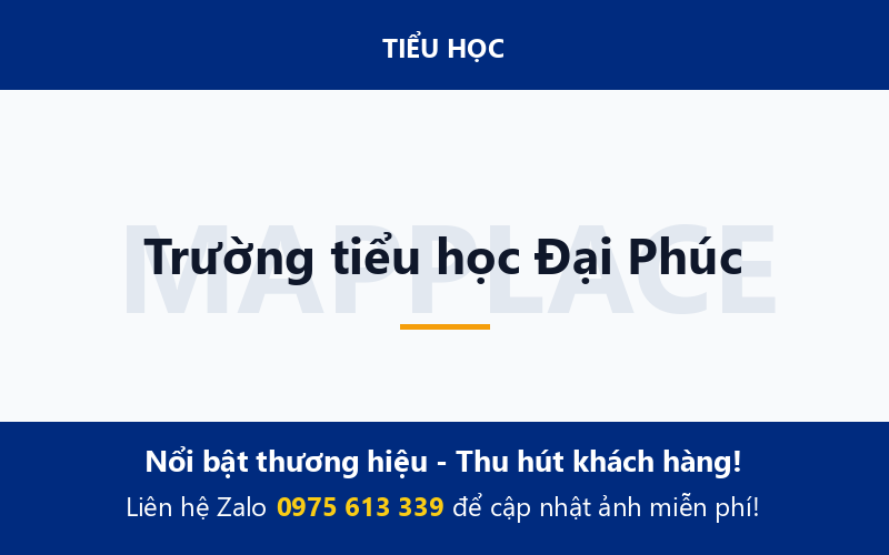 Trường tiểu học Đại Phúc