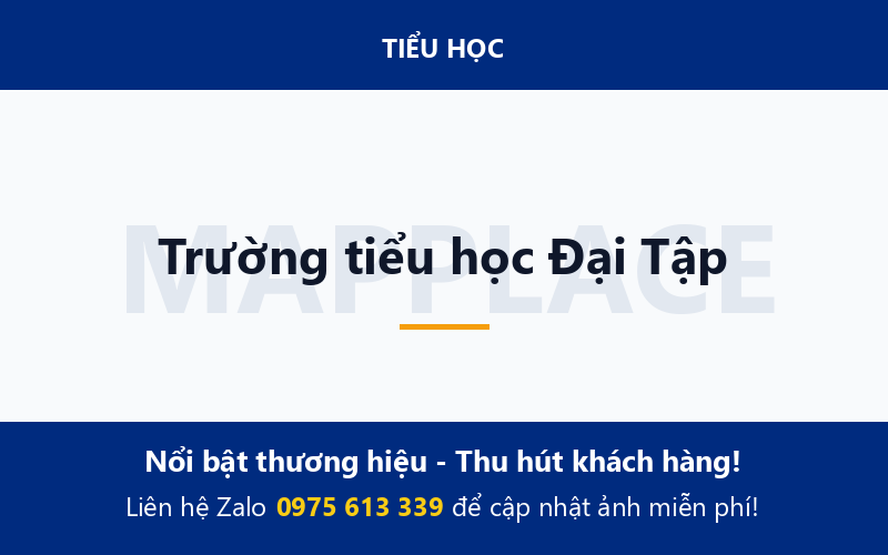Trường tiểu học Đại Tập