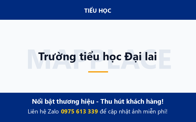 Trường tiểu học Đại lai